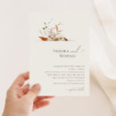 Search for brown and orange wedding invitations For her