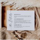 Search for classic wedding enclosure cards Black white