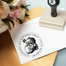 Search for vintage christmas rubber stamps Santa claus