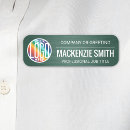 Search for green name tags Small business customer service