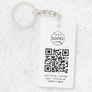 Search for clean rectangular key rings Scan me