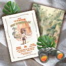 Search for explorer birthday invitations Watercolor