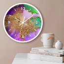 Search for aqua blue clocks Glam