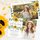 Search for sunflower graduation invitations Graduate