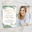 Search for botanical invitation graduation invitations Gold