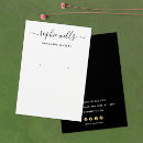 Search for black chubby business cards Simple