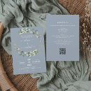 Search for dusty blue eucalyptus wedding invitations Sage green