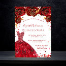 Search for white dress quinceanera invitations Party