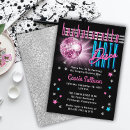 Search for neon nights invitations Bride