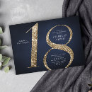 Search for navy blue 21st birthday invitations Simple