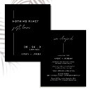 Search for classy 4x5 wedding invitations Modern