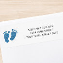 Search for feet return address labels Blue