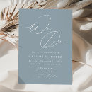 Search for elegant dusty blue wedding invitations Boho