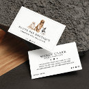 Search for cute business cards Pet groomer