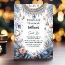Search for diamond and pearls sweet 16 invitations Princess