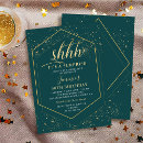 Search for geometric birthday invitations Gold