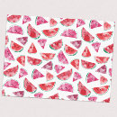 Search for summer fun gift wrap Watercolor