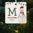 Search for snowman christmas tree decorations Kids