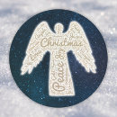 Search for christmas religious stickers Angel
