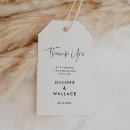 Search for wedding favour tags Typography