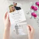 Search for private ceremony invitations Modern