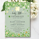 Search for cute shamrock invitations Lucky little shamrock