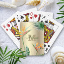 Search for botanical playing cards Colourful