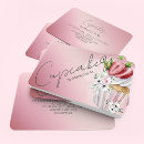 Search for cupcake business cards Pastry