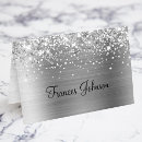 Search for silver foil place cards Elegant