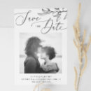 Search for italian wedding save the dates Black and white