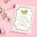 Search for carousel 1st birthday invitations Pink