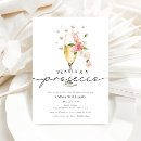 Search for pearl bridal shower invitations Pearls and prosecco