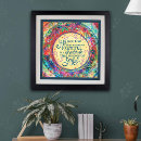 Search for us design posters Inspirational quote