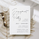 Search for elegant engagement party invitations Minimal