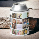 Search for photo collage can coolers Chic