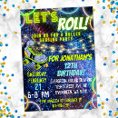 Search for boys roller skating party invitations For kids