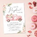 Search for pumpkin baby girl shower invitations Floral