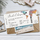 Search for passport bridal shower invitations World map