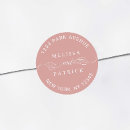 Search for pink return address stickers Elegant