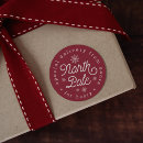 Search for red snowflake stickers North pole