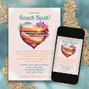 Search for sunset birthday invitations Ocean
