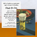 Search for dadchelor baby shower invitations Beer