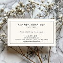 Search for single business cards Elegant