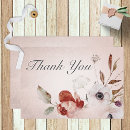 Search for pink rose thank you cards Vintage