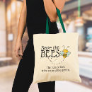 Search for save the bees tote bags Beekeeper