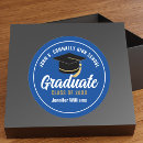 Search for blue and white graduation stickers Modern