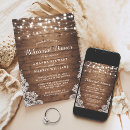 Search for twinkle lights rehearsal dinner invitations Country