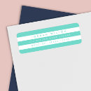 Search for stripe return address labels Simple