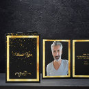 Search for confetti thank you cards Gold