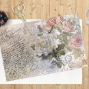 Search for floral decoupage tissue paper Ephemera